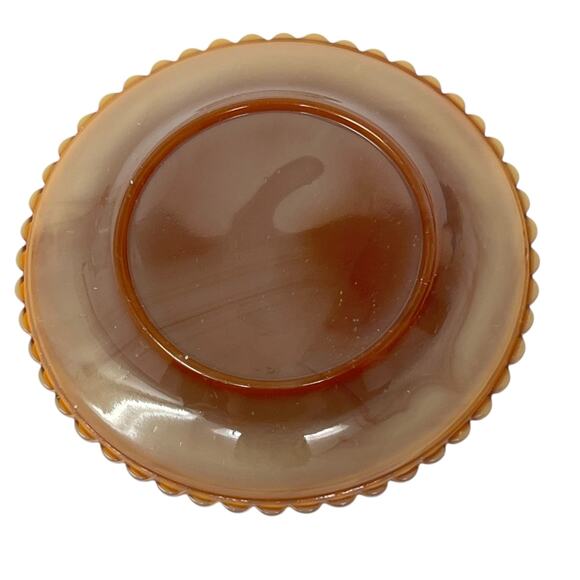 Mosser Chocolate Slag Glass “All the World Loves a Clown” Miniature Plate 3.5″ - Picture 3 of 3